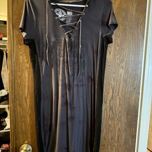 Affliction grey dress
